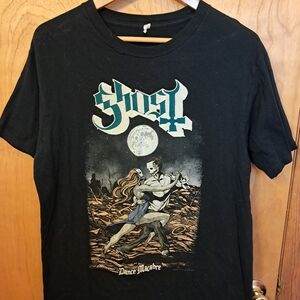 Ghost Black Dance Macabre Graphic Tee